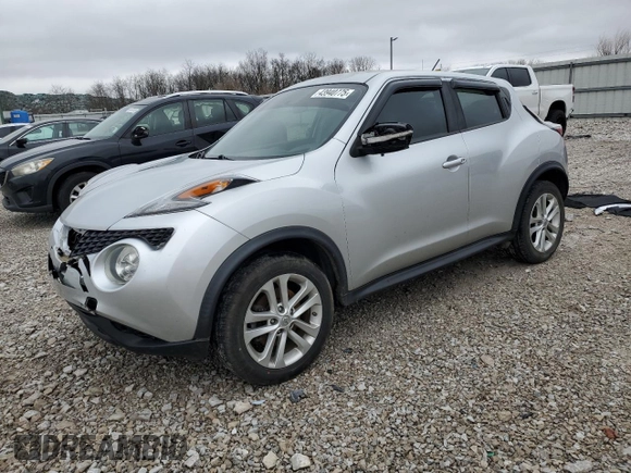 2017 Nissan Juke S with VIN JN8AF5MR9HT704009, listed as a Copart auction lot 43940775 with 123,279 mi miles and Salvage Title. Bid and sale history available at DreamBid. Image 1.
