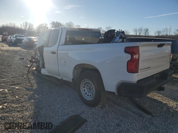 2020 Chevrolet Silverado 1500 Work Truck with VIN 1GCRWAEF1LZ211314, listed as a Copart auction lot 88732415 with Not Provided miles and Salvage Title. Bid and sale history available at DreamBid. Image 2.