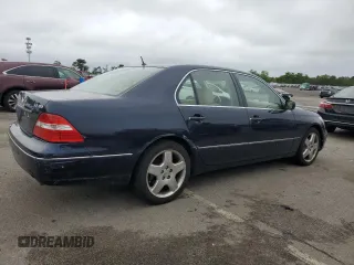 2005 Lexus LS 430 z VIN JTHBN36F255003577, wystawiony jako Copart lot #61298935 z przebiegiem 106 790 mil mil oraz Czysty tytuł • Clean title. Historia ofert i sprzedaży dostępna na DreamBid. Obrazek 3.