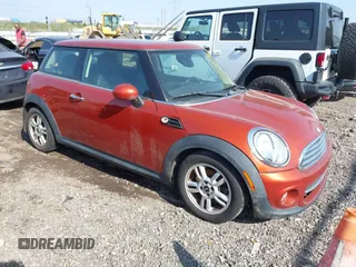 2012 MINI Hardtop with VIN WMWSU3C51CT369410, listed as a IAAI auction lot 42072377 with 155,008 mi miles and . Bid and sale history available at DreamBid. Image 1.