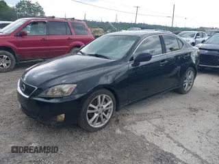 2006 Lexus IS 250 with VIN JTHBK262862001609, listed as a IAAI auction lot 42461788 with 216,600 mi miles and . Bid and sale history available at DreamBid. Image 2.