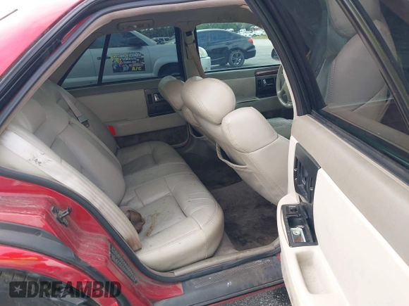 1995 Cadillac Seville Luxury SLS with VIN 1G6KS52Y7SU833943, listed as a IAAI auction lot 40873559 with 1 mi miles. Bid and sale history available at carsss.com. Image 8.