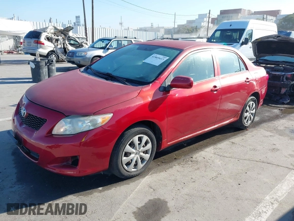 2009 Toyota Corolla with VIN JTDBL40E199074474, listed as a IAAI auction lot 41869413 with 264,873 mi miles. Bid and sale history available at carsss.com. Image 2.
