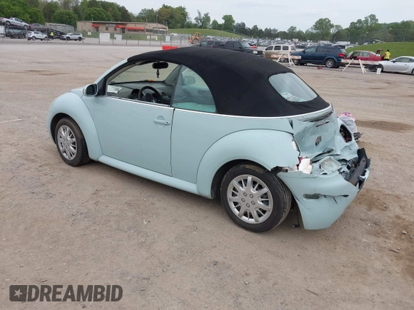 2005 Volkswagen Beetle GL with VIN 3VWBM31Y45M313007, listed as a IAAI auction lot 42075021 with 176,274 mi miles and . Bid and sale history available at DreamBid. Image 3.