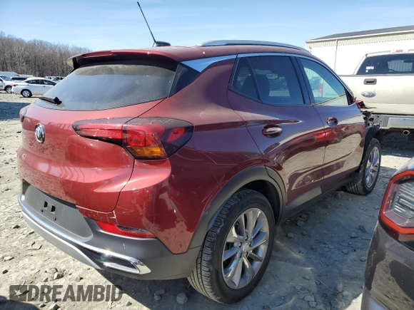 2023 Buick Encore GX Essence z VIN KL4MMFSL9PB112935, wystawiony jako Copart lot #48322385 z przebiegiem 8 972 mil mil oraz Szkoda całkowita • Salvage title. Historia ofert i sprzedaży dostępna na DreamBid. Obrazek 3.