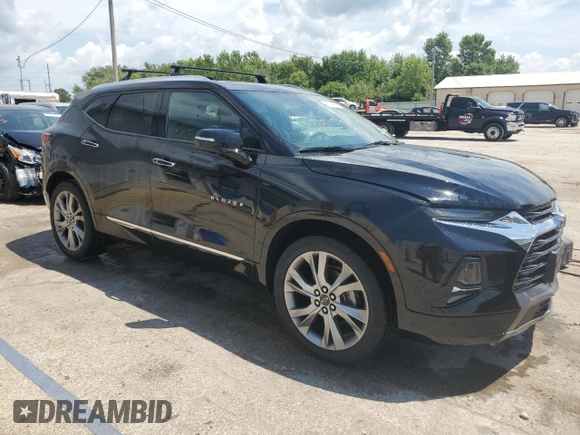 2020 Chevrolet Blazer Premier z VIN 3GNKBFRS9LS728480, wystawiony jako Copart lot #63208855 z przebiegiem 80 622 mil mil oraz Szkoda całkowita • Salvage title. Historia ofert i sprzedaży dostępna na DreamBid. Obrazek 4.