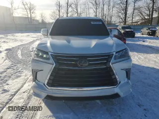 2018 Lexus LX with VIN JTJHY7AXXJ4266097, listed as a Copart auction lot 88210345 with 72,244 mi miles and Salvage Title. Bid and sale history available at carsss.com. Image 5.