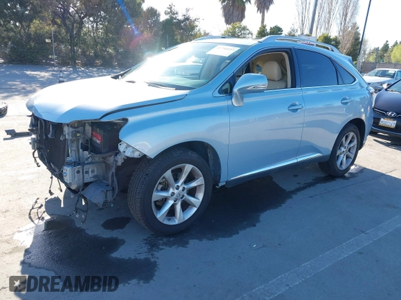2010 Lexus RX 350 with VIN 2T2BK1BA8AC029831, listed as a IAAI auction lot 41754157 with 179,427 mi miles. Bid and sale history available at carsss.com. Image 18.