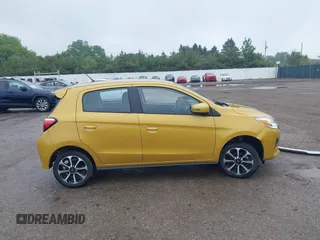 2024 Mitsubishi Mirage Black Edition with VIN ML32AWHJ7RH003579, listed as a IAAI auction lot 42312871 with 25,160 mi miles and . Bid and sale history available at DreamBid. Image 13.