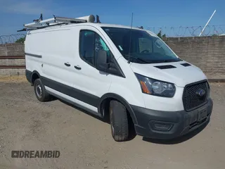 2023 Ford Transit Cargo with VIN 1FTYE1Y81PKB53926, listed as a IAAI auction lot 42514906 with 52,410 mi miles and . Bid and sale history available at DreamBid. Image 1.