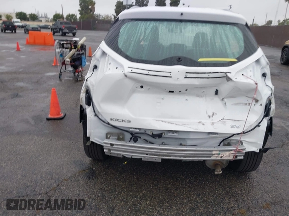 2023 Nissan Kicks SV with VIN 3N1CP5CVXPL523961, listed as a IAAI auction lot 41916449 with 43,455 mi miles. Bid and sale history available at carsss.com. Image 17.