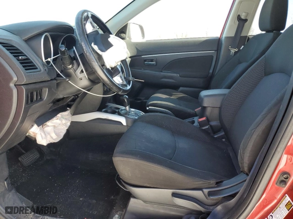 2011 Mitsubishi Outlander Sport ES with VIN JA4AP3AU4BZ021090, listed as a Copart auction lot 44655025 with 0 mi miles and Salvage Title. Bid and sale history available at carsss.com. Image 7.