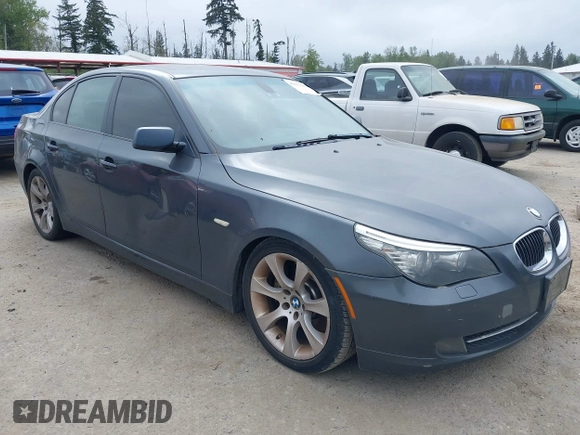 2008 BMW 5 Series 535i with VIN WBANW13508CZ73114, listed as a IAAI auction lot 42117643 with 218,473 mi miles and . Bid and sale history available at carsss.com. Image 1.