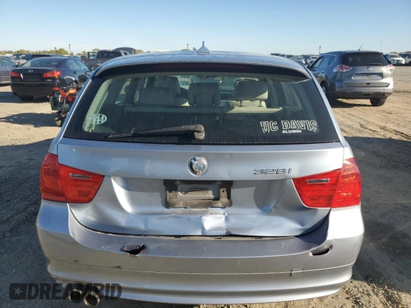 2010 BMW 3 Series 328i xDrive with VIN WBAUU3C59AA544780, listed as a Copart auction lot 50267095 with Not Provided miles and Salvage Title. Bid and sale history available at DreamBid. Image 6.