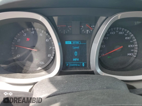 2016 Chevrolet Equinox LTZ with VIN 2GNFLGEK0G6293444, listed as a Copart auction lot 71811204 with 44,959 mi miles and Salvage Title. Bid and sale history available at carsss.com. Image 9.
