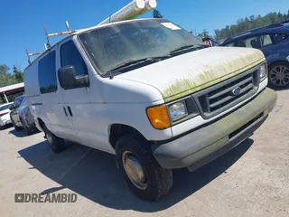2003 Ford Econoline Cargo z VIN 1FTSE34L73HB12204, wystawiony jako IAAI lot #42385336 z przebiegiem 312 133 mil mil oraz . Historia ofert i sprzedaży dostępna na DreamBid. Obrazek 1.