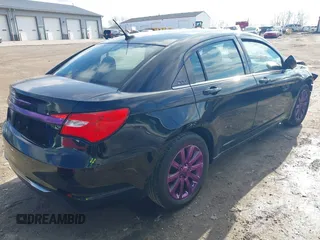 2011 Chrysler 200 LX with VIN 1C3BC4FB6BN568036, listed as a IAAI auction lot 41192409 with 135,353 mi miles. Bid and sale history available at carsss.com. Image 4.