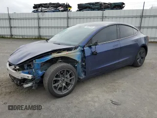 2023 Tesla Model 3 Long Range with VIN 5YJ3E1EB0PF388986, listed as a Copart auction lot 49823045 with 93,870 mi miles and Salvage Title. Bid and sale history available at DreamBid. Image 1.