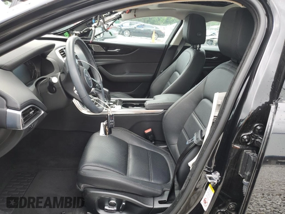 2020 Jaguar XE S with VIN SAJAE4FX9LCP64709, listed as a Copart auction lot 54824115 with 17,657 mi miles and Salvage Title. Bid and sale history available at DreamBid. Image 7.