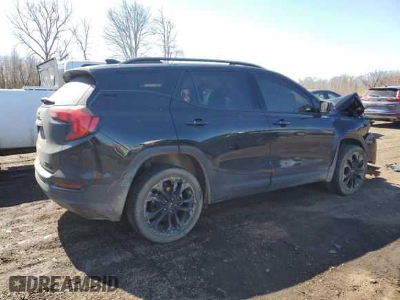 2021 GMC Terrain SLE with VIN 3GKALTEVXML399336, listed as a Copart auction lot 50772205 with Not Provided miles and Salvage Title. Bid and sale history available at carsss.com. Image 3.