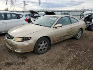 2001 Toyota Solara SE with VIN 2T1CF28P21C468120, listed as a Copart auction lot 84181504 with 167,808 mi miles and Salvage Title. Bid and sale history available at carsss.com. Image 1.