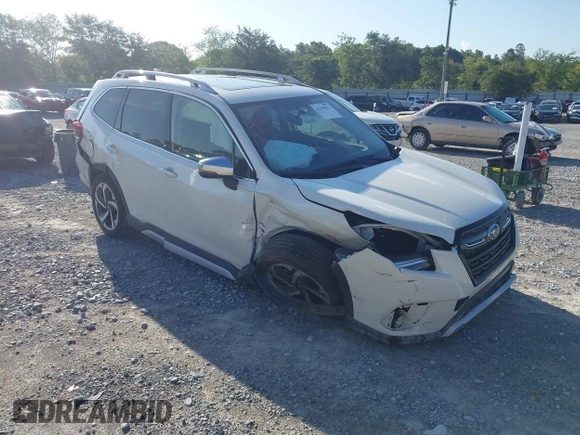 2023 Subaru Forester Touring with VIN JF2SKARC5PH500285, listed as a IAAI auction lot 42509493 with 18,737 mi miles and . Bid and sale history available at DreamBid. Image 1.