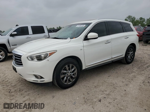 2014 Infiniti QX60 with VIN 5N1AL0MN5EC528636, listed as a Copart auction lot 51466135 with 172,719 mi miles and Clean Title. Bid and sale history available at carsss.com. Image 1.