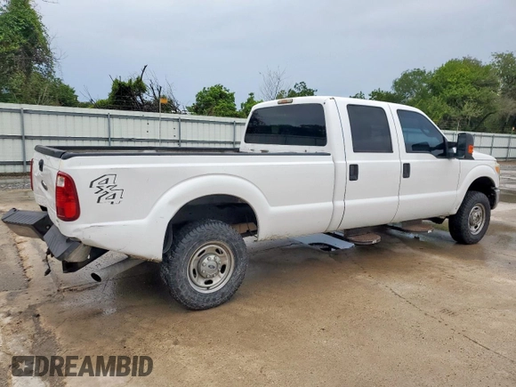 2015 Ford F-250 Lariat with VIN 1FT7W2B65FEB78430, listed as a Copart auction lot 60840485 with 158,119 mi miles and Salvage title. Bid and sale history available at DreamBid. Image 3.