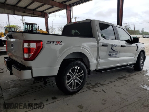 2021 Ford F-150 XL с VIN 1FTEW1CPXMFC92133, выставлен на аукционе Copart как лот 55935845 с пробегом 84 244 миль миль и На запчасти • Non repairable. История ставок и продаж доступна на DreamBid. Изображение 3.