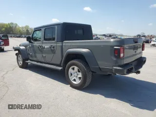 2020 Jeep Gladiator Sport S с VIN 1C6HJTAG3LL217002, выставлен на аукционе Copart как лот 52535955 с пробегом 101 761 миль миль и Списание • Salvage title. История ставок и продаж доступна на DreamBid. Изображение 2.