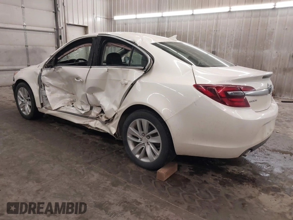 2014 Buick Regal with VIN 2G4GK5EXXE9325629, listed as a IAAI auction lot 41392206 with 123,368 mi miles. Bid and sale history available at carsss.com. Image 3.