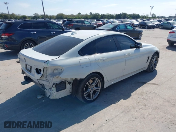 2016 BMW 4 Series 435i xDrive with VIN WBA4B3C58GG528016, listed as a IAAI auction lot 41506077 with 87,975 mi miles and . Bid and sale history available at DreamBid. Image 4.