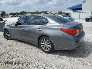 2017 Infiniti Q50 Signature Edition with VIN JN1EV7AP8HM731102, listed as a Copart auction lot 48994975 with 115,583 mi miles and Salvage Title. Bid and sale history available at DreamBid. Image 2.