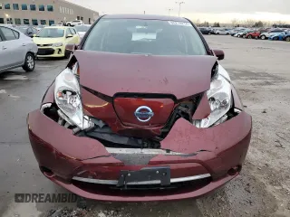 2017 Nissan LEAF S with VIN 1N4BZ0CP7HC309178, listed as a Copart auction lot 86210214 with 69,397 mi miles and Salvage Title. Bid and sale history available at carsss.com. Image 5.
