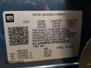 2024 Buick Encore GX Preferred z VIN KL4AMBSL8RB165849, wystawiony jako Copart lot #51898295 z przebiegiem 8 750 mil mil oraz Nie do naprawy • Non repairable. Historia ofert i sprzedaży dostępna na DreamBid. Obrazek 16.