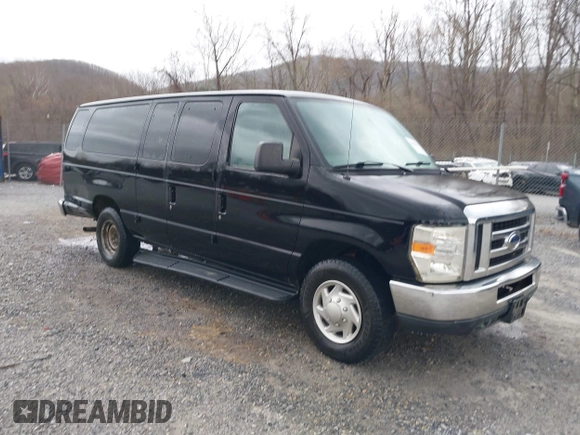 2013 Ford Econoline Passenger XL with VIN 1FBSS3BL4DDA64847, listed as a IAAI auction lot 41668195 with 226,792 mi miles. Bid and sale history available at carsss.com. Image 1.