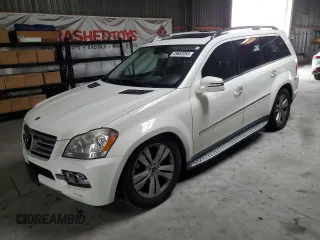 2011 Mercedes-Benz GL-Class GL 450 with VIN 4JGBF7BE8BA637722, listed as a Copart auction lot 49682055 with 139,840 mi miles and Salvage Title. Bid and sale history available at carsss.com. Image 1.