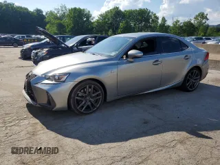 2019 Lexus IS 300 with VIN JTHC81D26K5039414, listed as a Copart auction lot 61992535 with 68,668 mi miles and Salvage title. Bid and sale history available at DreamBid. Image 1.