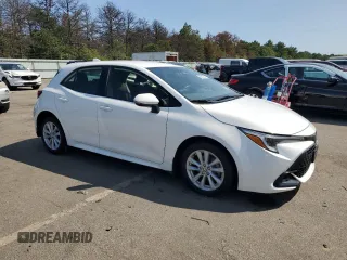 2023 Toyota Corolla Hatchback SE with VIN JTND4MBE5P3197113, listed as a Copart auction lot 69680634 with 49,112 mi miles and Salvage Title. Bid and sale history available at carsss.com. Image 4.