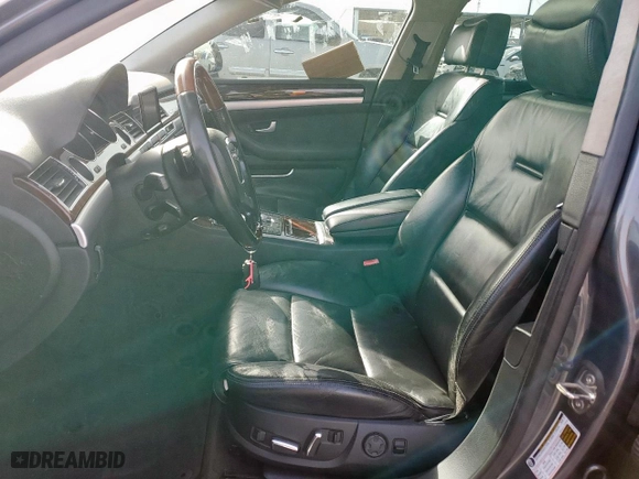 2009 Audi A8 L 4.2L with VIN WAUMV94E59N002403, listed as a Copart auction lot 48390285 with 137,679 mi miles and Clean Title. Bid and sale history available at carsss.com. Image 7.