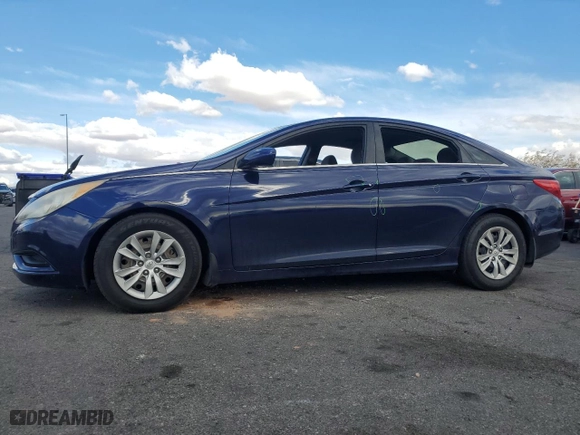 2011 Hyundai Sonata GLS PZEV with VIN 5NPEB4AC0BH259156, listed as a Copart auction lot 48292815 with 142,615 mi miles and Salvage Title. Bid and sale history available at carsss.com. Image 1.