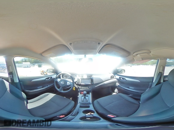 2019 Nissan Sentra S with VIN 3N1AB7AP9KY379742, listed as a Copart auction lot 57699995 with 104,080 mi miles and Salvage title. Bid and sale history available at DreamBid. Image 14.