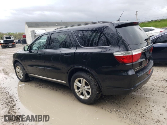 2012 Dodge Durango Crew with VIN 1C4RDJDG0CC322424, listed as a Copart auction lot 55677295 with 208,999 mi miles and Clean Title. Bid and sale history available at DreamBid. Image 2.