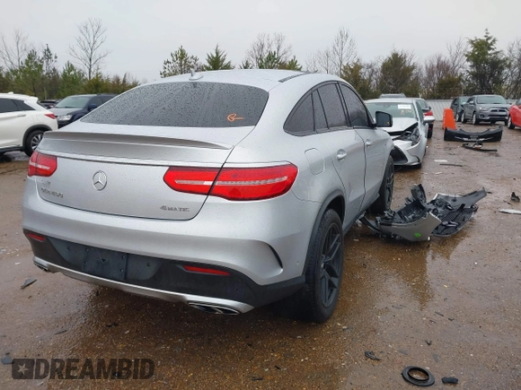 2016 Mercedes-Benz GLE 450 AMG z VIN 4JGED6EB6GA006988, wystawiony jako IAAI lot #41515687 z przebiegiem 119 028 mil mil oraz . Historia ofert i sprzedaży dostępna na DreamBid. Obrazek 4.