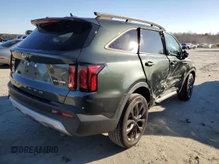 2021 Kia Sorento EX with VIN 5XYRHDLF7MG069355, listed as a Copart auction lot 45995825 with 34,191 mi miles and Salvage Title. Bid and sale history available at carsss.com. Image 3.