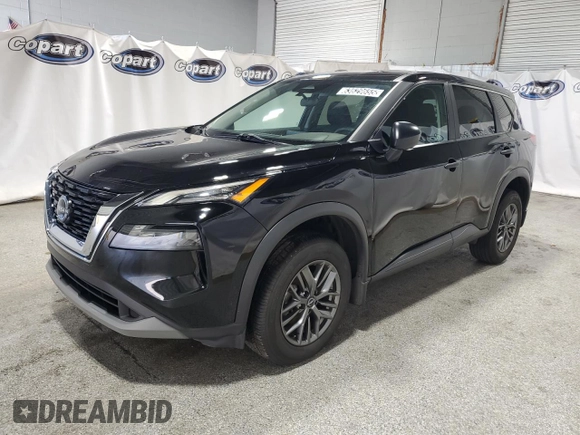 2023 Nissan Rogue S with VIN 5N1BT3AB1PC751209, listed as a Copart auction lot 63629655 with 91,084 mi miles and Clean title. Bid and sale history available at DreamBid. Image 1.
