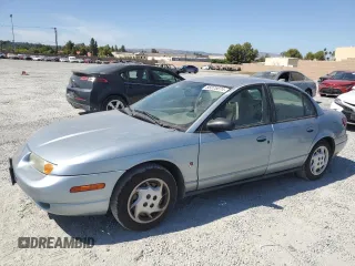 2002 Saturn SL with VIN 1G8ZK52712Z291884, listed as a Copart auction lot 66075874 with 62,275 mi miles and Salvage Title. Bid and sale history available at carsss.com. Image 1.