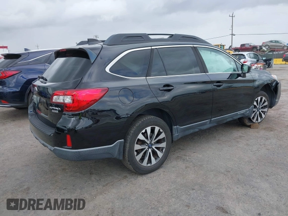 2017 Subaru Outback Premium with VIN 4S4BSADC5H3313211, listed as a IAAI auction lot 41906898 with 80,986 mi miles and . Bid and sale history available at DreamBid. Image 4.