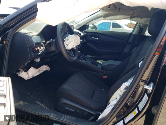 2024 Honda Accord EX with VIN 1HGCY1F32RA037105, listed as a Copart auction lot 59366475 with Not provided miles and Salvage title. Bid and sale history available at DreamBid. Image 7.