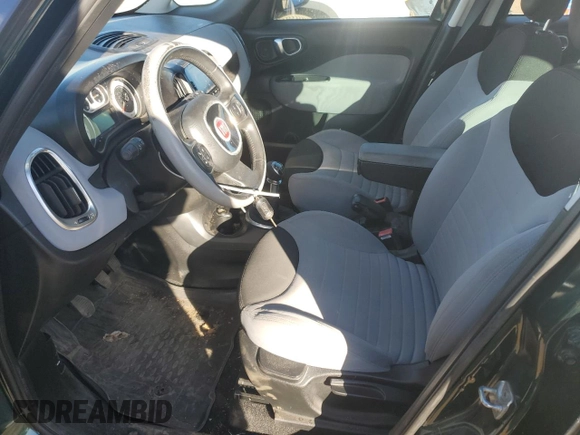 2014 FIAT 500L Easy with VIN ZFBCFABH2EZ000656, listed as a Copart auction lot 86087774 with 116,272 mi miles and Salvage Title. Bid and sale history available at carsss.com. Image 8.
